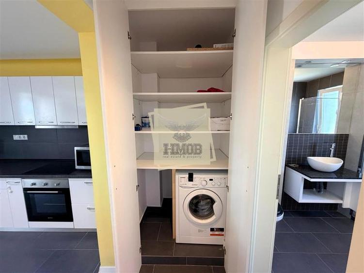 Apartament cu 2 camere semidecomandat, mobilat în Aeroport