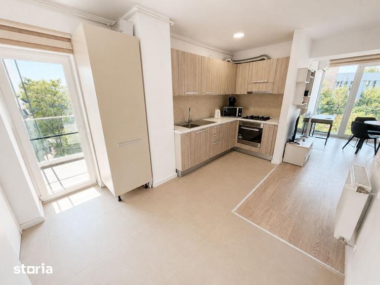 Apartament cu 2 camere semidecomandat, mobilat în Grozăvești