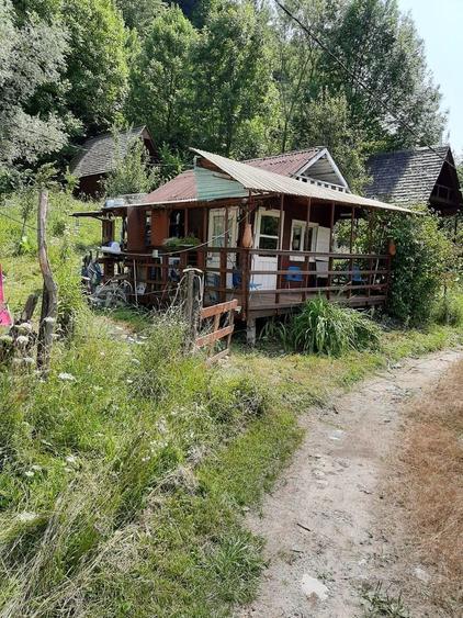 Proprietate pe Valea Vâlsanului – Cabane din lemn + Casă ecologică COB - 6