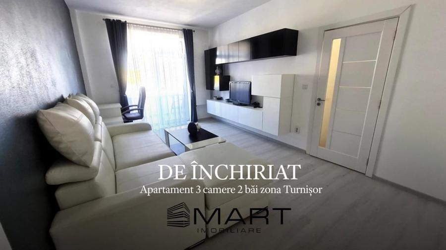 Apartament 3 camere 2 bai zona Turnisor - 1