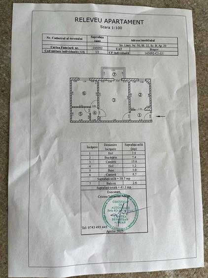 Apartament cu doua camere, Bartolomeu Nord - 2