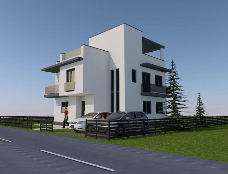 Casa 4 camere,4 bai,200mp,830mp teren,80mp terasa,0%comision - 1