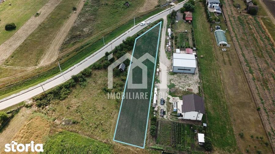 Teren intravilan 1098mp - Ideal pentru construc?ie casa individuala - 1