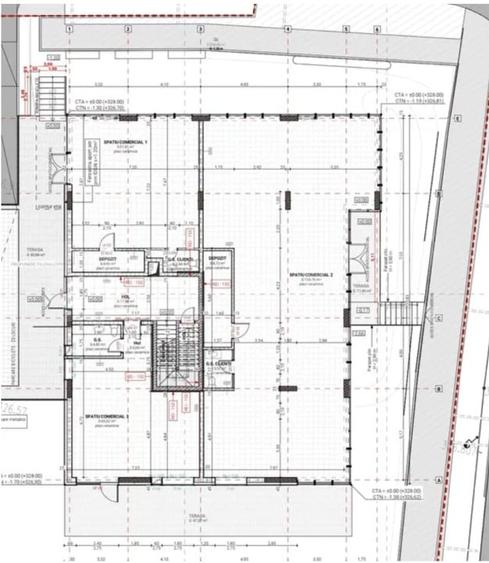 Spatiu comercial, 165 mp, zona Intre Lacuri - 3