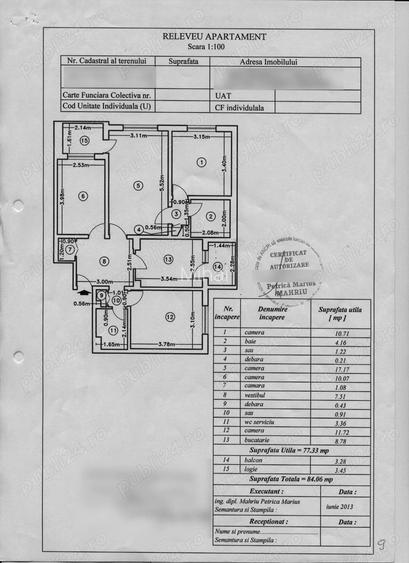 4 camere, et. 2, vedere lac + parc, loc parcare, boxa, mobilat utilat 4 camere, et. 2, vedere lac + parc, loc parcare, boxa, mobilat utilat