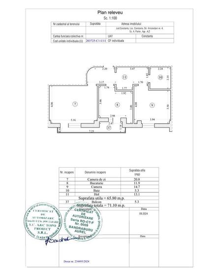 2 camere decomandate - Parcare inclusa - Fara comision - 1