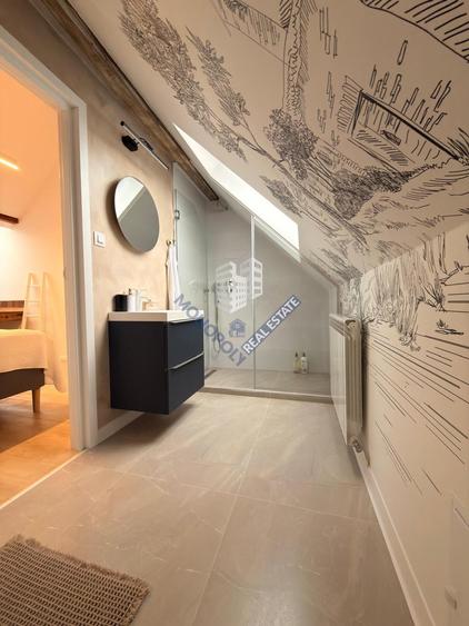 Garsonieră modernă de închiriat – Centrul Vechi Brașov, mansardă - 5