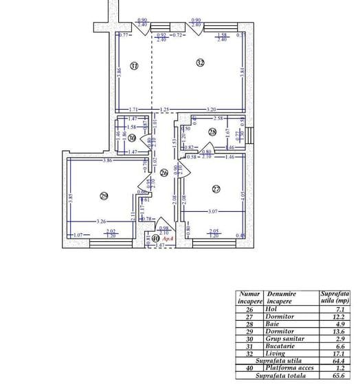 Apartament 3 Camere cu CURTE PROPRIE Bloc Nou (2025) Colentina - 4