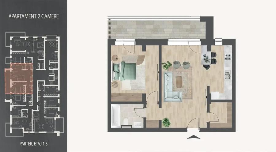 Apartament 2 Camere Bloc Nou Theodor Pallady Metrou Nicolae Teclu - 5