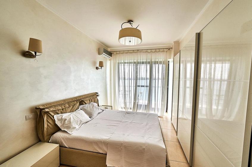 STATIUNEA MAMAIA 3 CAMERE 115 MP. MOBILAT UTILAT TERASA VEDERE FRONTALA LA LAC ! - 15