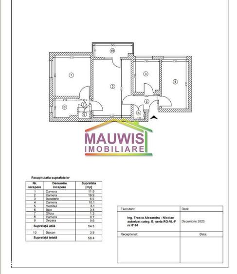 Vanzare apartament 3 camere Titan - 1