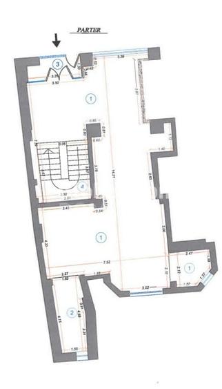 Calea Victoriei | Spatiu Comercial 268 MP | P+S | Vitrina 7 ML - 5