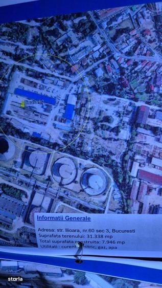 Teren Industrial 31.338 Mp Sector 3, Bucuresti Str. Ilioara N - 2