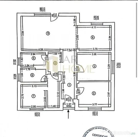 Casa 4 camere, mobilata/ utilata, Ploiesti, cartier MRS C - 8