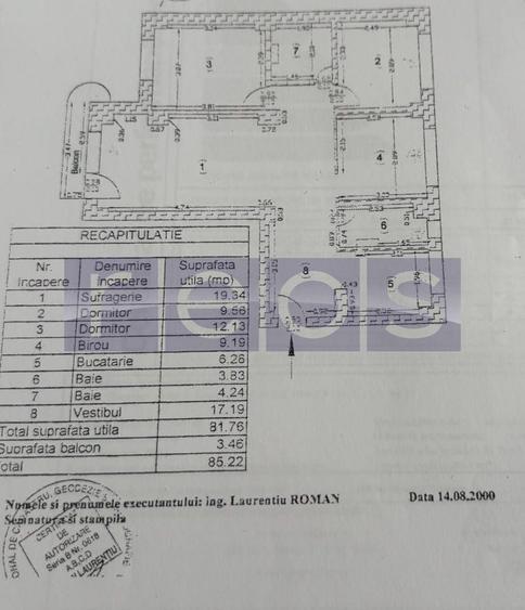 VANZARE 4 CAMERE DECOMANDAT- DRISTOR 1 - 9