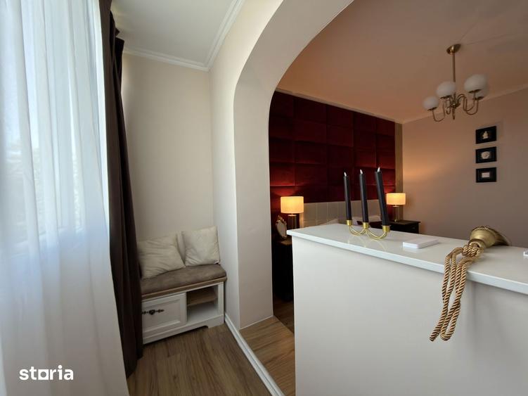 Apartament cu 3 camere semidecomandat, mobilat în Mircea cel Bătrân