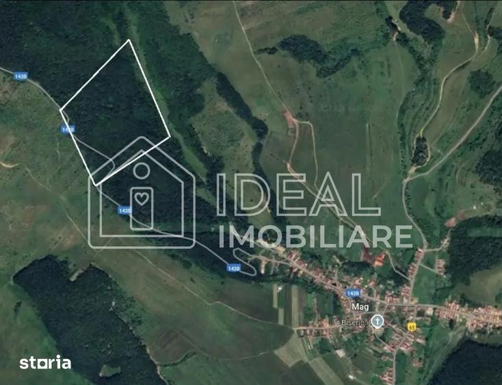 Teren de 127100 mp, în Central