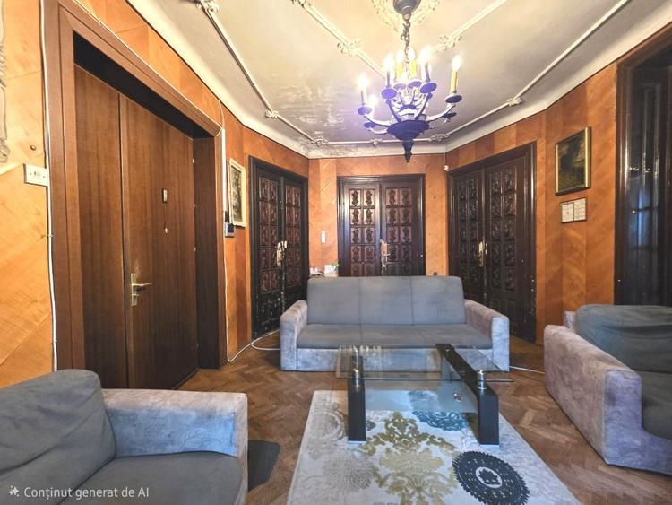 Apartament cu 5 camere circular, mobilat în Grădina Icoanei