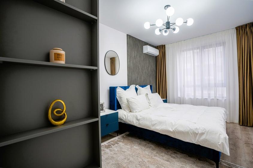 Zona Baneasa, studio dublu, dormitor separat - 13