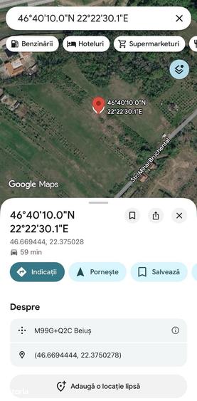 Teren de 2259 mp, în Central