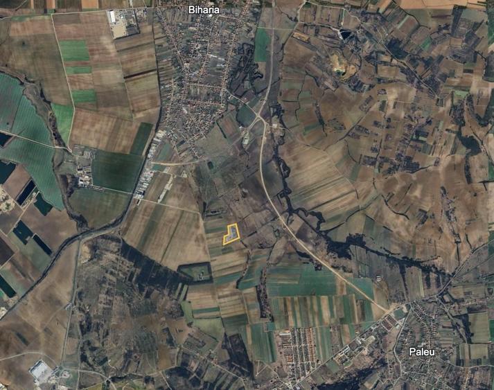Teren extravilan de 15000 mp, în Biharia