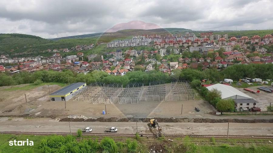 Hala industriala, de vanzare 600 mp utili, 1400 mp teren Baciu - 4