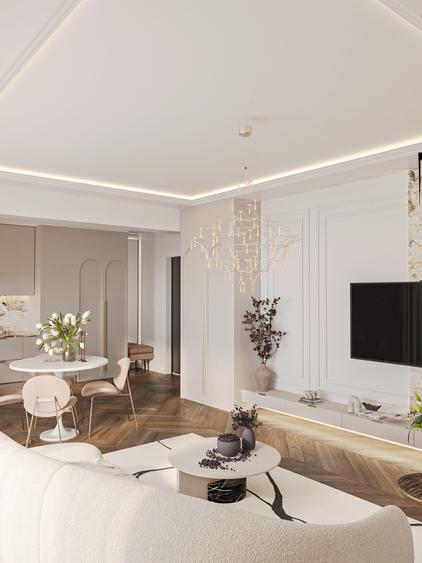 APARTAMENT 3 CAMERE - PIPERA - BLOC NOU - COMISION 0% - 3