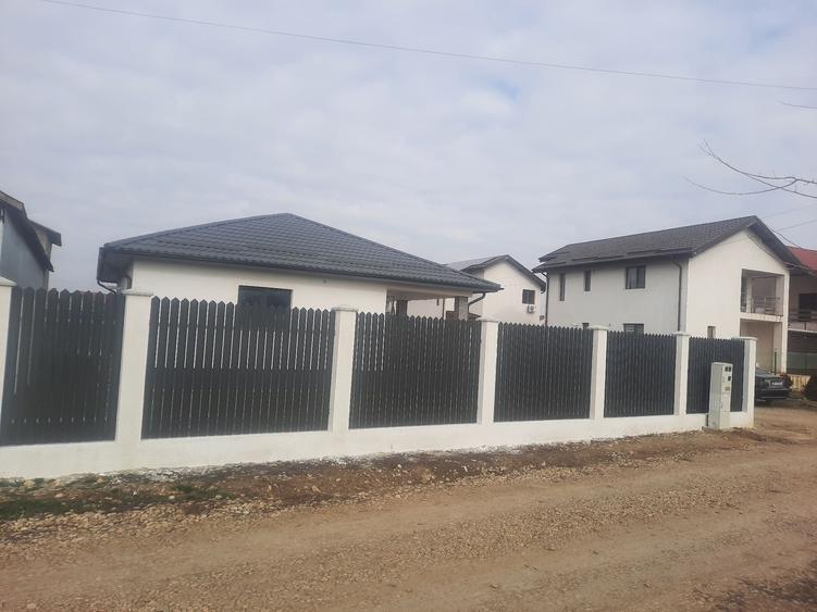 Domnesti-Teghes langa padure / Casa individuala 3 camere, Placa beton - 1