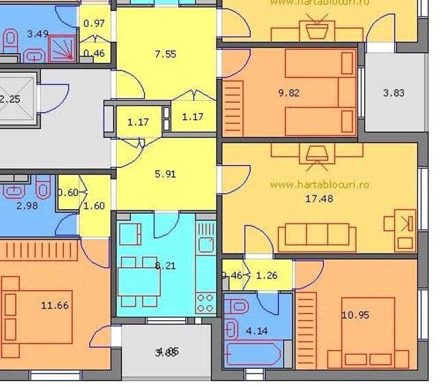 3 camere | decomandat | Crangasi | Metrou Crangasi - 1
