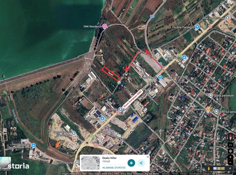 Vand teren la 5 min cu masina de Barlad Value Center-Casa sau afacere - 1