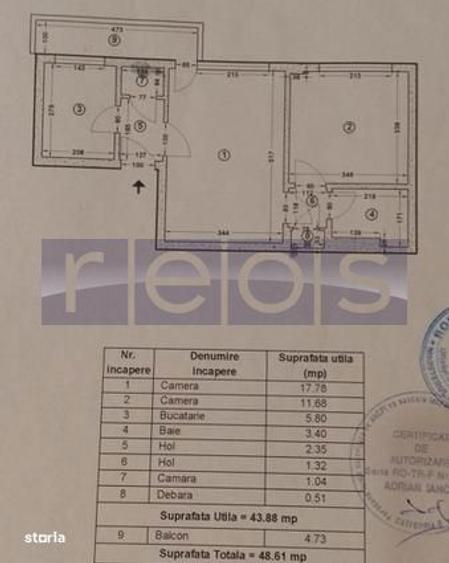 VANZARE APARTAMENT DEOSEBIT 2 CAMERE BLD ION MIHALACHE -METROU - 1