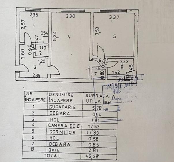 Apartament 2 camere, zona Scolilor, parter. - 8