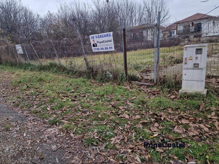 Tunari - Camil Petrescu teren 1000 mp deschidere 23 ml, electricitate, canal - 6