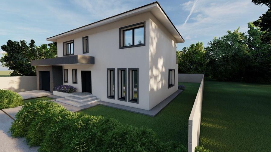Casa de vanzare in rosu/ CIHEI - 3