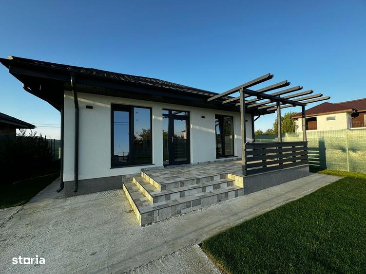 Casa Individuala Moderna 4 camere ?i 2 bai / 105 mp parter + 55 mp pod - 6