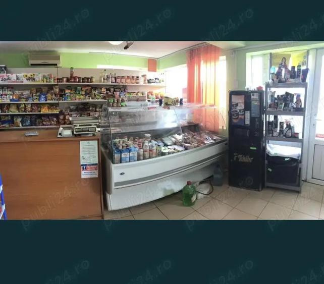 Teren de vanzare 2400m,magazin mixt + sta?ie GPL, func?ionale,autoriza?ii la zi,Peri?oru,CL - 7