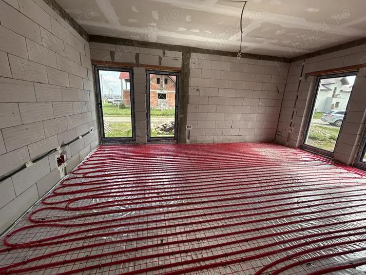 Vand vila noua la nivel,Fantanele,jud.Arad,st.300 mp,la gri - 9