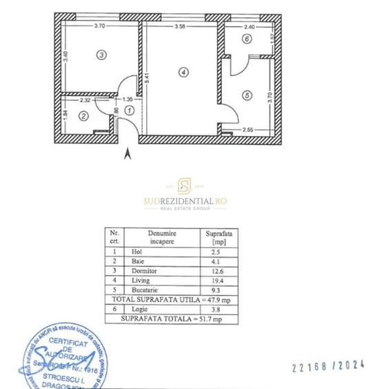 Apartament 2 camere, stradal la Bd. Brancoveanu, finisaje premium - 8