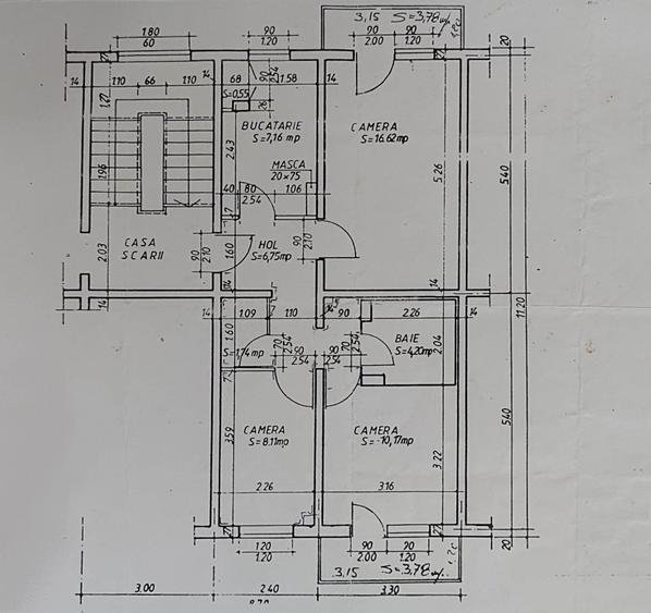 Zona Onix, apartament 3 camere, renovat, semimobilat si utilat. - 2