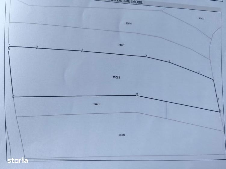 Vand teren in Cugir zona Raul Mic, cu priveliste superba spre padure - 1