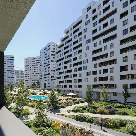 🙋GranVIA MArina🔸2 Camere 56,30m² Liber Finisat Centrala Piscina - 2