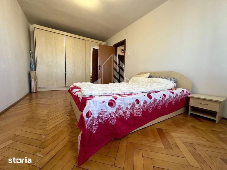 Apartament cu 3 camere semidecomandat, mobilat în Iosefin