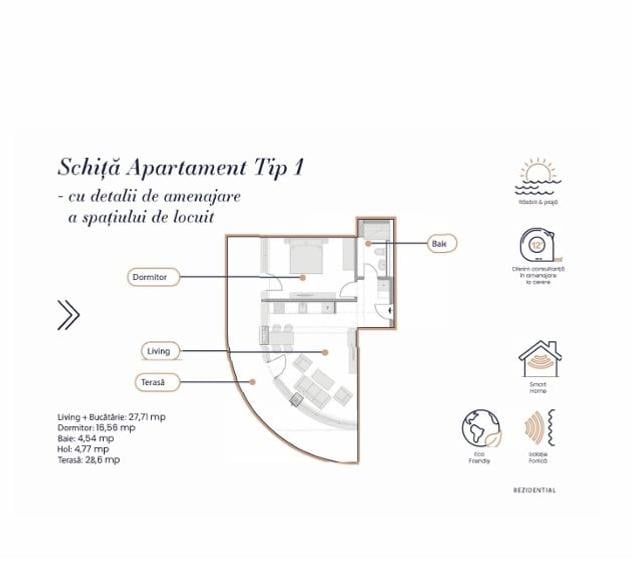 Apartament - Etaj 7 - Complex Rezidențial WHITE SEA - Navodari - 7