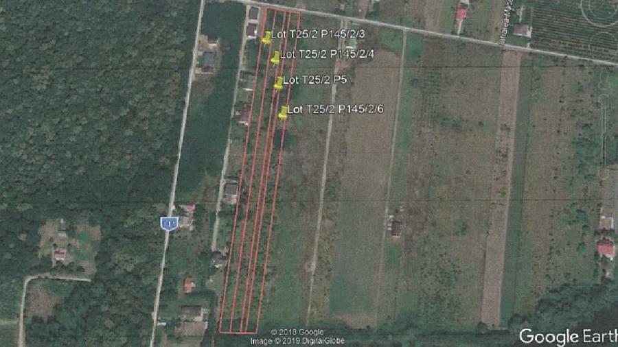 SNAGOV, Teren intravilan - 17.500 mp - DESCHIDERE LA LAC SI DRUM - 2