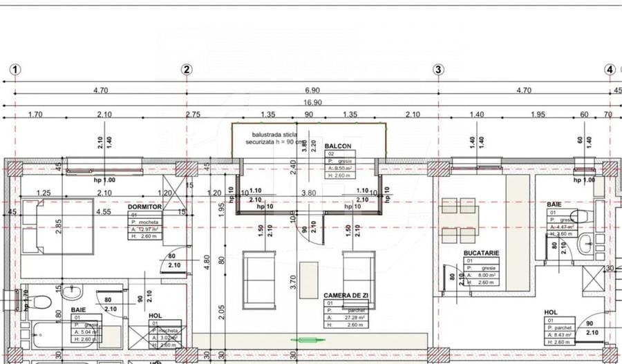 Apartament 2 camere, 70 mp, Borhanci - 6