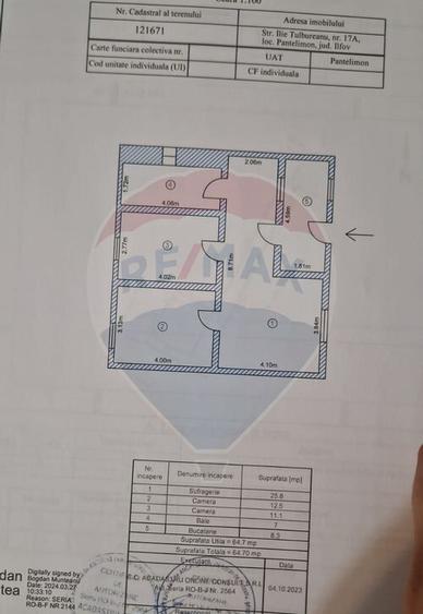 Casa / Vila 3 camere mobilata 80 mp + teren 261 mp an c... - 20