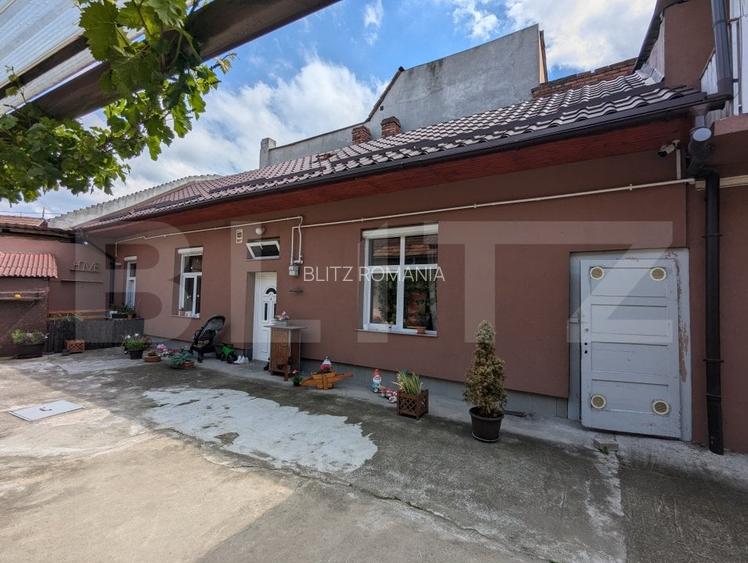 Casa in curte comuna, 2 camere, 54 mp, renovat complet in 2022, zona Clujana