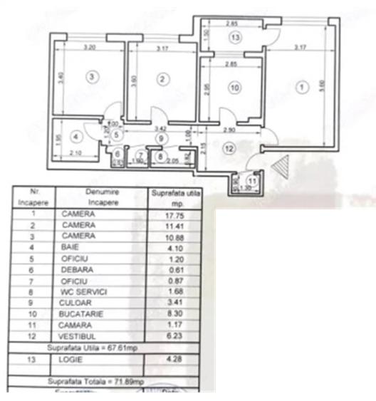 Apartament 3 camere decomandat 2 Bai Sos Berceni - 1