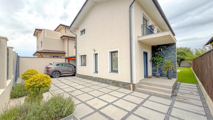 Casa premium, peisagistica, utilitati complete, Stupini - 5