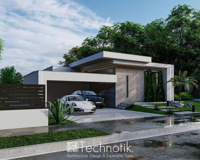 Arhitectura Moderna - Eleganta Pe un Singur Nivel - Luxury - 5